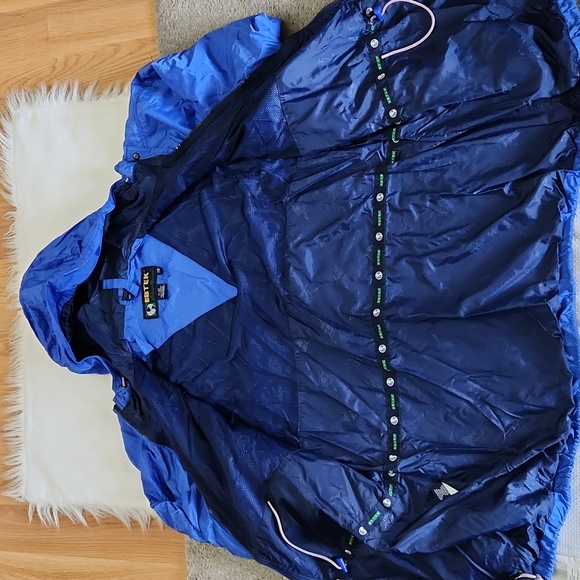 EDDIE BAUER EBTEK VINTAGE MEN'S LARGE WINDBREAKER JACKET - Picture 4 of 11